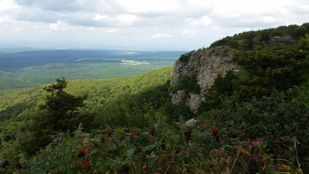 Cameron Bluff Overlook at Mount Magazine State Park in Arkansas