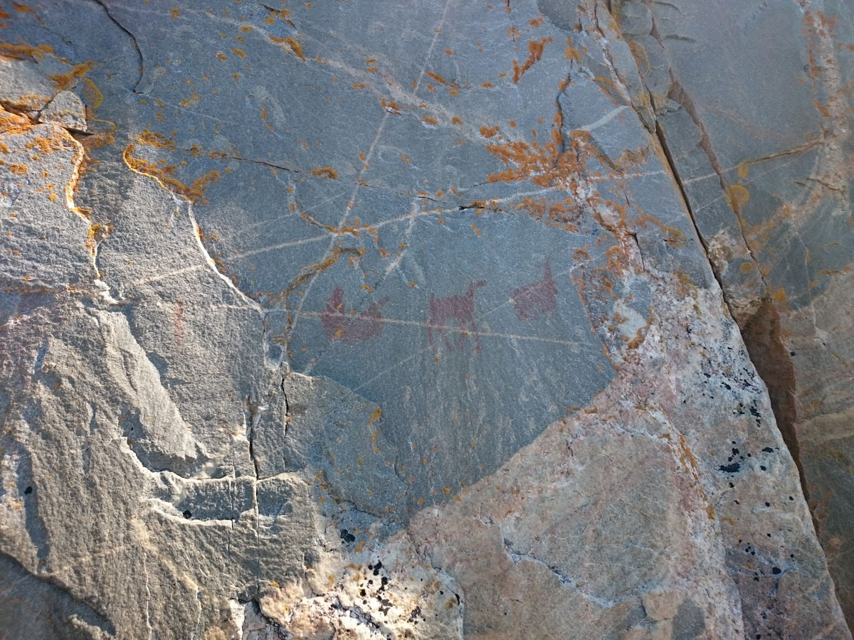 Agawa Rock Pictograph