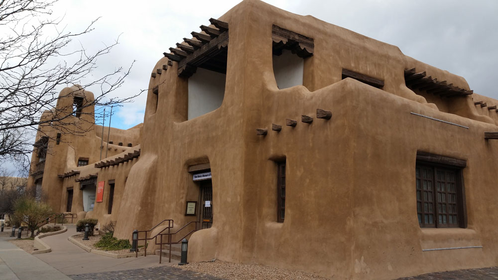 Santa Fe Pueblo style building