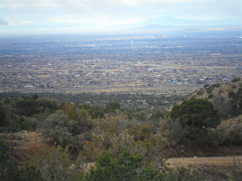 View from Sandia Peak