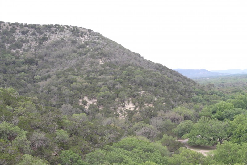 View of the Hills from Garner State Park